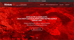 Desktop Screenshot of niveau5.com